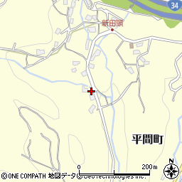 長崎県長崎市平間町2609周辺の地図