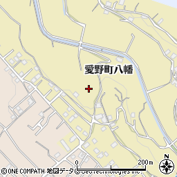 長崎県雲仙市愛野町八幡3347-12周辺の地図