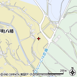 長崎県雲仙市愛野町八幡3216周辺の地図