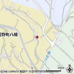 長崎県雲仙市愛野町八幡3225周辺の地図