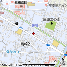 岩田米穀プロパン店周辺の地図