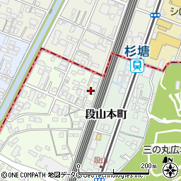 ユージー・防災設備株式会社熊本営業所周辺の地図