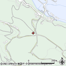 長崎県雲仙市愛野町東2476周辺の地図