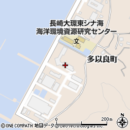 長崎県庁総合水産試験場　種苗量産技術開発センター介藻類科周辺の地図