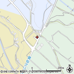 長崎県雲仙市愛野町八幡919周辺の地図