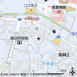 熊本県高齢者向け優良賃貸住宅グループ居住型西山の里和周辺の地図