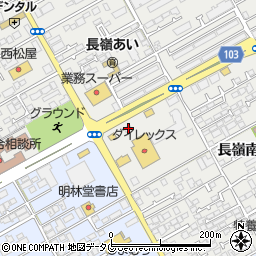 買取専門店エコリング　熊本日赤通り店周辺の地図