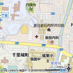 内坪井修道院周辺の地図
