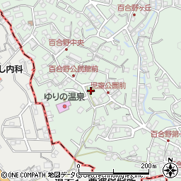 デイリーヤマザキ長崎百合野店周辺の地図