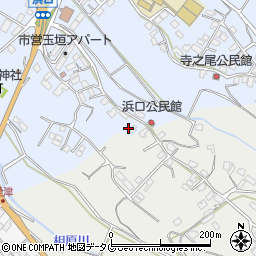 長崎県雲仙市愛野町乙1740周辺の地図