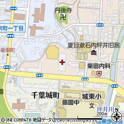 ゆうちょ銀行福岡貯金事務センター熊本分館周辺の地図