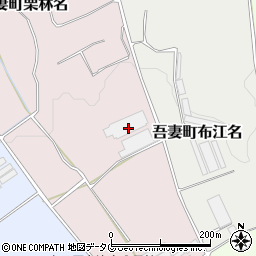 長崎県雲仙市吾妻町栗林名1249周辺の地図