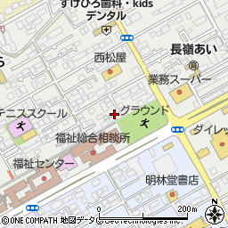 熊本県熊本市東区長嶺南2丁目周辺の地図