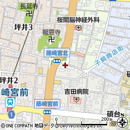 下川カバン店周辺の地図