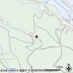 長崎県雲仙市愛野町東2847周辺の地図