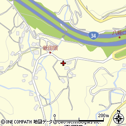 新田頭公民館周辺の地図