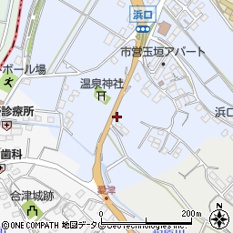 長崎県雲仙市愛野町乙2136-2周辺の地図