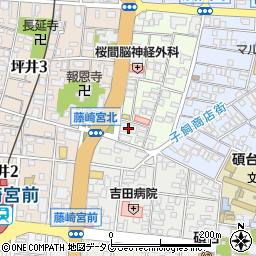 ライオンズマンション藤崎宮前周辺の地図