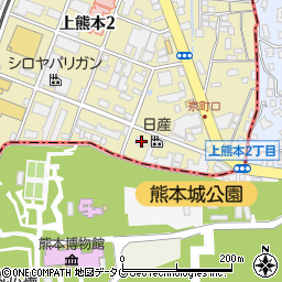 セインツ・カーサ上熊本周辺の地図