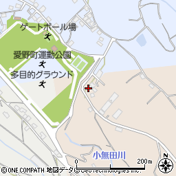 長崎県雲仙市愛野町寺ノ尾1184-2周辺の地図