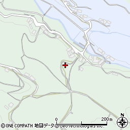 長崎県雲仙市愛野町甲2444周辺の地図
