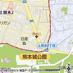 京町口周辺の地図