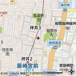 看板のフジモト周辺の地図