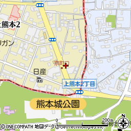 株式会社レイメイ藤井 熊本本店 駐車場周辺の地図