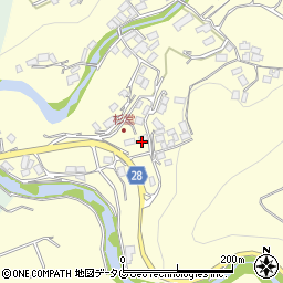 熊本県上益城郡益城町杉堂1485周辺の地図