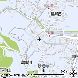 島崎井上クリニック周辺の地図