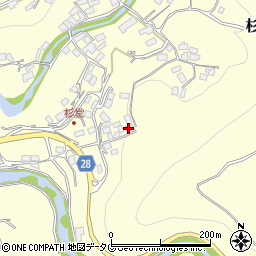熊本県上益城郡益城町杉堂1464周辺の地図