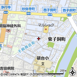 下村青果　本店周辺の地図
