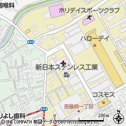 熊本防錆工業第２工場周辺の地図