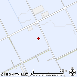 熊本県上益城郡益城町田原1404周辺の地図