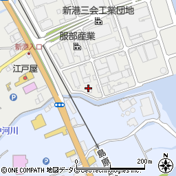 星野管工設備株式会社　島原支店周辺の地図