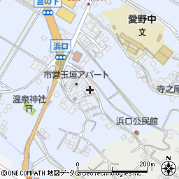 長崎県雲仙市愛野町乙1713周辺の地図