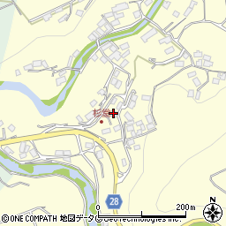 熊本県上益城郡益城町杉堂1480周辺の地図