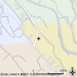 長崎県雲仙市愛野町甲3385周辺の地図