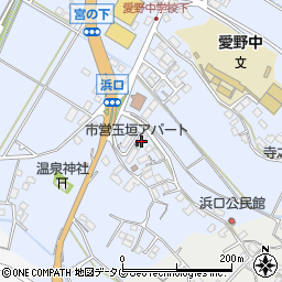 長崎県雲仙市愛野町乙1707周辺の地図