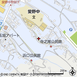 長崎県雲仙市愛野町乙1645-5周辺の地図