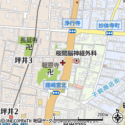コスモセルフピュア浄行寺ＳＳ周辺の地図