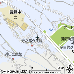 長崎県雲仙市愛野町乙1608周辺の地図