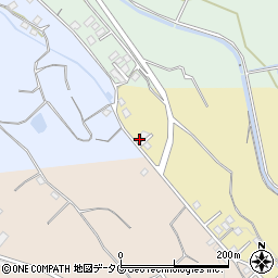 長崎県雲仙市愛野町八幡3411周辺の地図