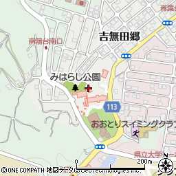 長与病院周辺の地図