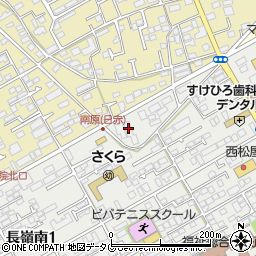 株式会社井桁藤熊本営業所周辺の地図