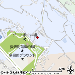 長崎県雲仙市愛野町小無田周辺の地図
