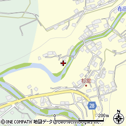 熊本県上益城郡益城町杉堂125周辺の地図