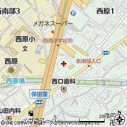 富田薬品株式会社　医薬熊本物流センター・休日専用周辺の地図