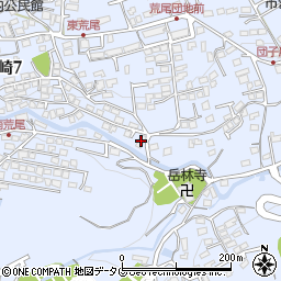 平塚荘周辺の地図