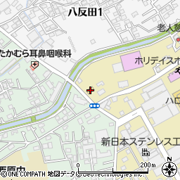 セブンイレブン熊本長嶺西１丁目店周辺の地図